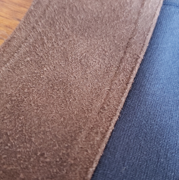 Club Monaco | Navy Qnd Brown Pencil Skirt - Picture 9 of 11